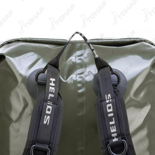 Герморюкзак 60 л (ПВХ, хаки/черный) (HS-GR-60-HB) Helios