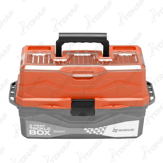 Ящик для снастей Tackle Box трехполочный оранжевый (N-TB-3-O) NISUS