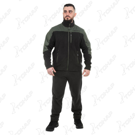 Костюм флисовый ARGUT с мембранными вставками, цв.графит р.44-46/170-176 (T-N-FA-S1-G) NISUS