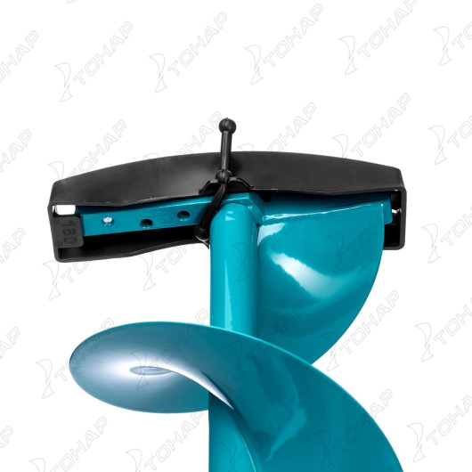 Ледобур ЛР-180Д левое вращение, цельнотянутый шнек (LK-180LD) Тонар