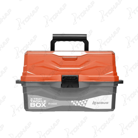 Ящик для снастей Tackle Box трехполочный оранжевый (N-TB-3-O) NISUS