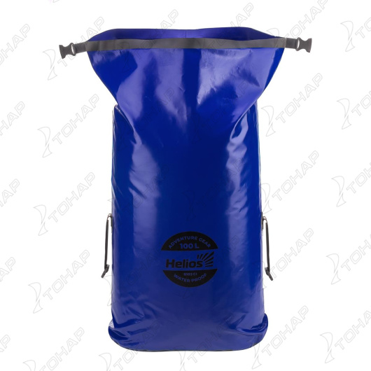 Герморюкзак 100 л (ПВХ, синий/черный) (HS-GR-100-BB) Helios