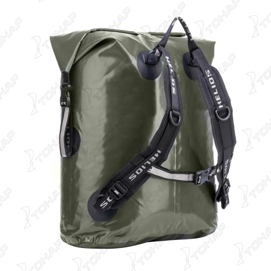 Герморюкзак 60 л (ПВХ, хаки/черный) (HS-GR-60-HB) Helios