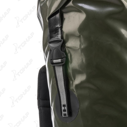 Герморюкзак 60 л (ПВХ, хаки/черный) (HS-GR-60-HB) Helios