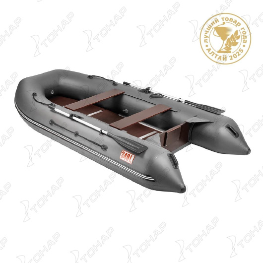 Лодка Алтай 340L серый Тонар (0)