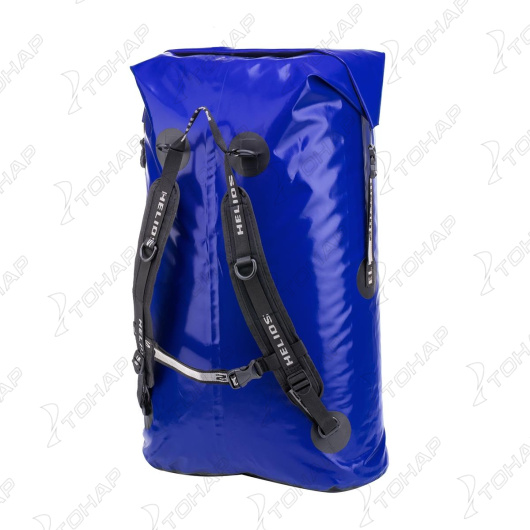 Герморюкзак 100 л (ПВХ, синий/черный) (HS-GR-100-BB) Helios
